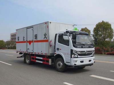 國六東風(fēng)7噸易燃液體廂式運輸車(chē)