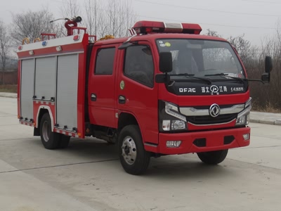 國六東風(fēng)小多利卡2.5噸水罐消防車(chē)